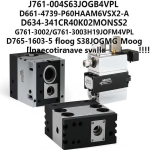 Moog Servo Valve Proportional Valve with 280 bar Max Pressure 0-80°C Operating