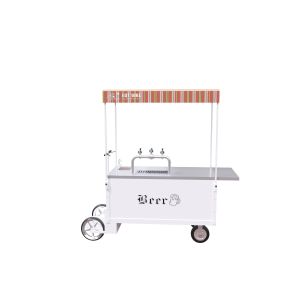 Folding Worktable Climbing 25° Disc Brake Beer Bike Cart