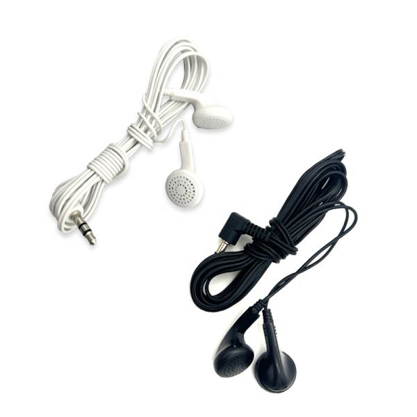 Support Memory Card No Airline Headphones In-ear Style Wired Earphones with Customizable Colors and No Volume Control