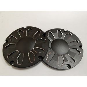 China OEM Small Turned Parts , Black Anodizing Machining Aluminum Parts on sale