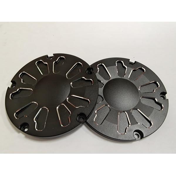Buy OEM Small Turned Parts , Black Anodizing Machining Aluminum Parts at wholesale prices