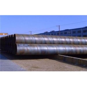 S235 Spiral Welded Steel Pipes with special coating as piles