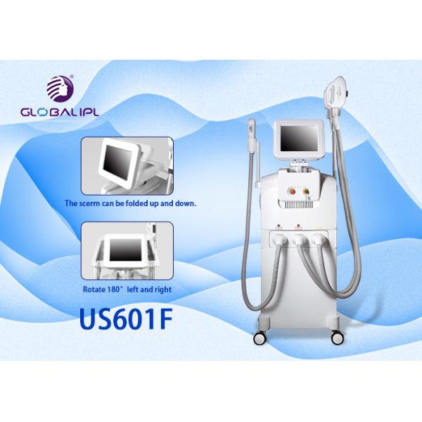 Buy Multifunctional Laser Elight SHR IPL Machine 3 Handles Design Customizable at wholesale prices