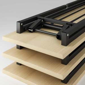 high quality folding training table with connector