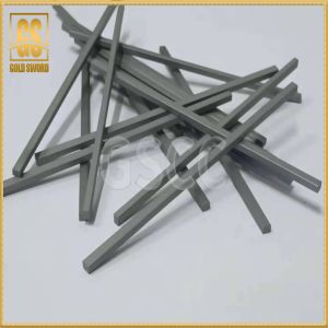 China Super Thin YG8 Tungsten Carbide Strips For Cast Iron Processing on sale