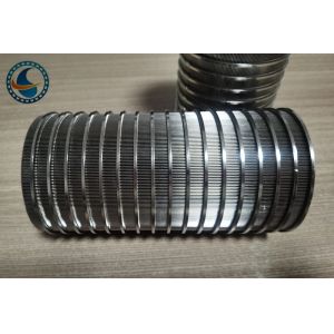 Id 100mm Reverse Rolled Wedge Wire Screen Filter 304 Stainless Steel