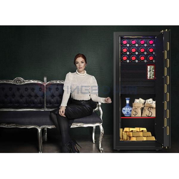 Biometric Fingerprint Lock Jewelry Safes For Sale With 7 Open Ways Luxury Watch Winder Safe
