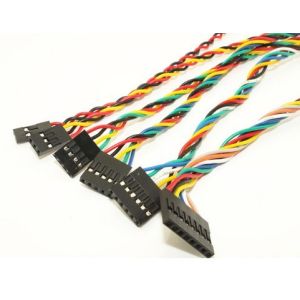 20CM Dupont Jumper Wires 8 Pin DuPont Line With With 2.54mm Spacing Pin Headers