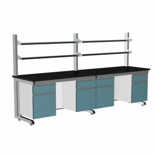 Anti Corrosion Steel Laboratory Test Bench With Rack