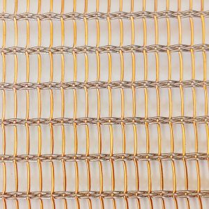 Quality UV Protection Metal Laminated Glass , Fabric Laminated Glass With Metal Mesh for sale