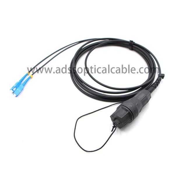 FTTx G652D LC Duplex Fullaxs Fiber Optical Patch Cord
