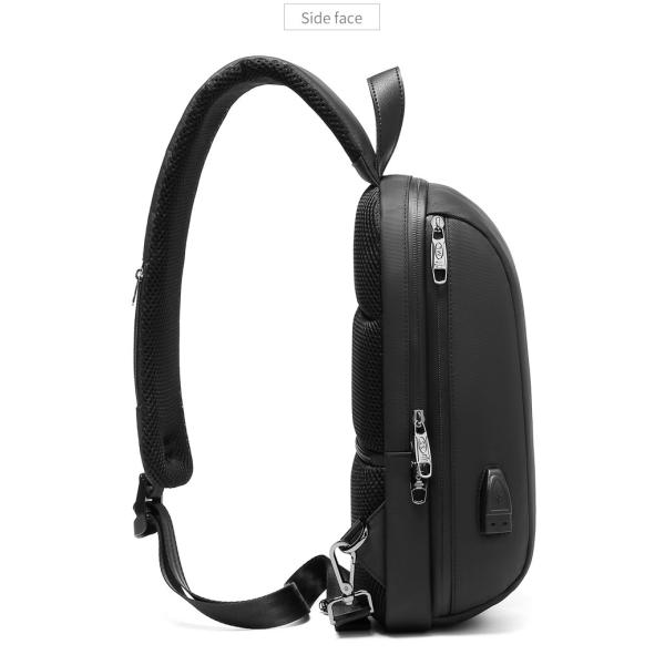 Wholesale customized logo fashion Men Sling Bag Luxury Mini chest Crossbody Bag Small Messenger Bag Crossbody For Men