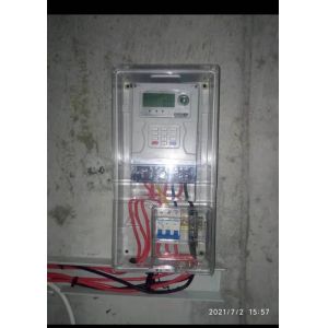 Quality Smart Prepaid Electricity Meter 230V Single Phase with Keypad Input for sale