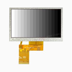 40 Pin 480*RGB*272 TFT Transmissive RGB 24-Bit Interface 500 Bright 4.3 Inch LCD