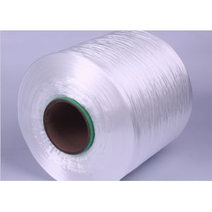 White 300D polypropylene yarn for knitting / Weaving / Webing , Abrasion