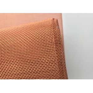Micron Ultra Fine Copper Wire Mesh Screen Customized For EMF RF Shielding