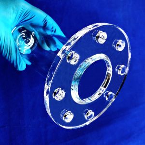 Quality CNC Finishing Seal Quartz Flange Welding And Drilling for sale