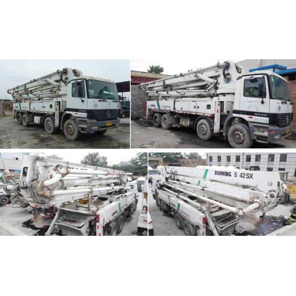 42m Used Concrete Pump Truck Schwing Pump Year 2014