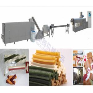 Touch Screen Pet Food Processing Line 100-150KG/H