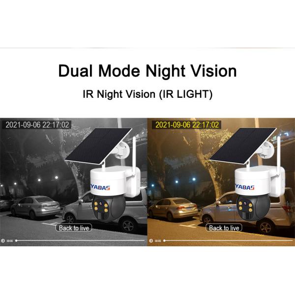 4G Battery Security Camera 2K HD 4MP Night Vision Solar Camera PIR Siren