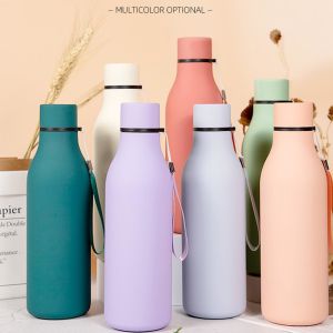 17oz Sports Stainless Steel Insulated Water Bottles Leak Proof