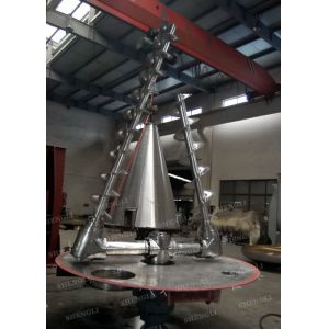 High Speed Conical Screw Blender With Heating And Cooling Auxiliary