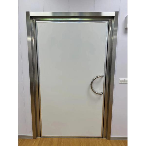 Buy 1.5 T Shielded Doors Powder Coated 2 Inches Steel MRI Room Door For Facilities at wholesale prices