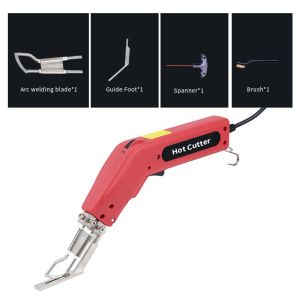 Controllable Temperature Rope Fabric Heat Knife With Arc Welding Blade