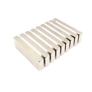 China Nickel Coating Sintered Neodymium Magnet 30SH-45SH Custom Bar Magnets on sale