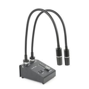 Industry LED Light Gooseneck 250V Microscope Flexible Steel Tubing