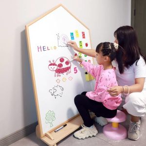 Big Size Dry Erase Lapboard Removable Kids Drawing Whiteboard With Base
