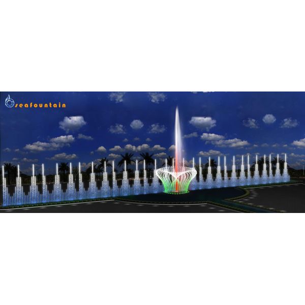 Morden ss304 floor water fountain