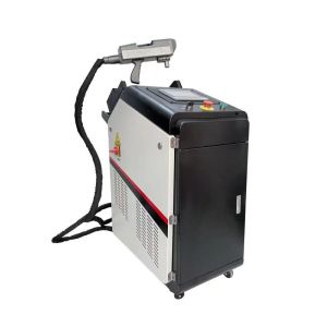 CE Rust Laser Cleaning Machine , 100w Fiber Laser Marking Machine