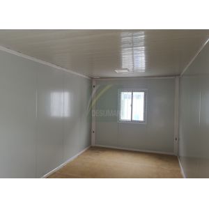Grey White Structure Customized Detachable Glass Wall Container