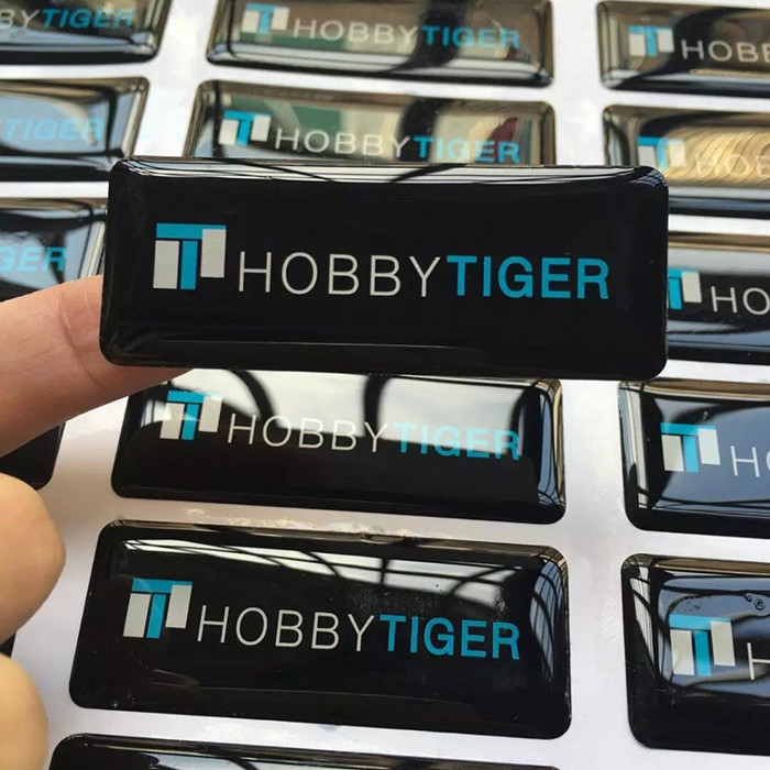 Quality Custom printed permanent self adhesive epoxy resin gel stickers for sale