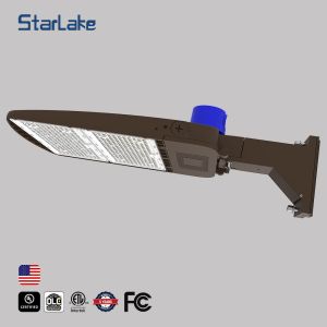 Bronze IP65 LED Parking Lot Lighting 3500K 4000K 5000K Selectable