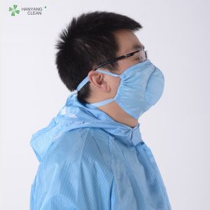 Quality Workshop esd cleanroom 3d face masks for sale