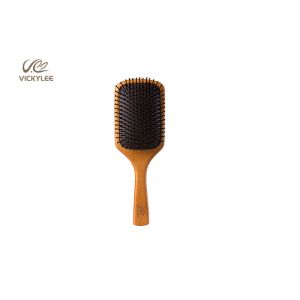 China Natural Wood Fashionable 25cm Large Paddle Brush on sale