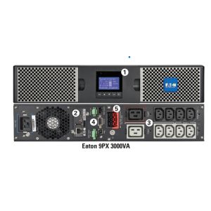 Online Eaton 9SX 11000i Power Module Short Circuit Protection 40-70 Hz Frequency