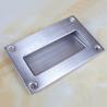 Large size125x83mm stainless steel flush hidden door pull handle for sale