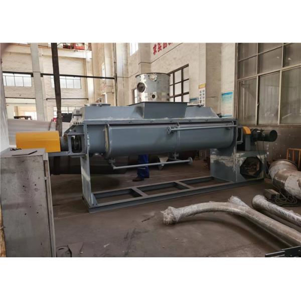 Buy Chemical Sludge Paddle Drying Machine Hot Water Heating at wholesale prices