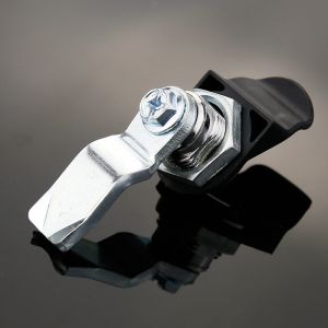 Electroplating Surface Waterproof Cam Lock , Triangular Control Panel Lock