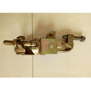 Steel Scaffolding Joint Coupler Fixed Pressed Swivel Coupler EN74 Standard