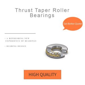 Single Row Taper Roller Thrust Bearings For Heavy Machine Tools, Low Friction