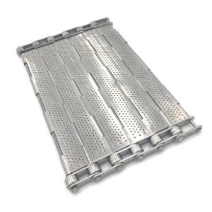 High Temperature Wire Mesh Conveyor Belt Slat Band Plate