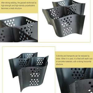 Slope Protection Driveway Road HDPE Paving Plastic Gravel Stabilizer Geocell