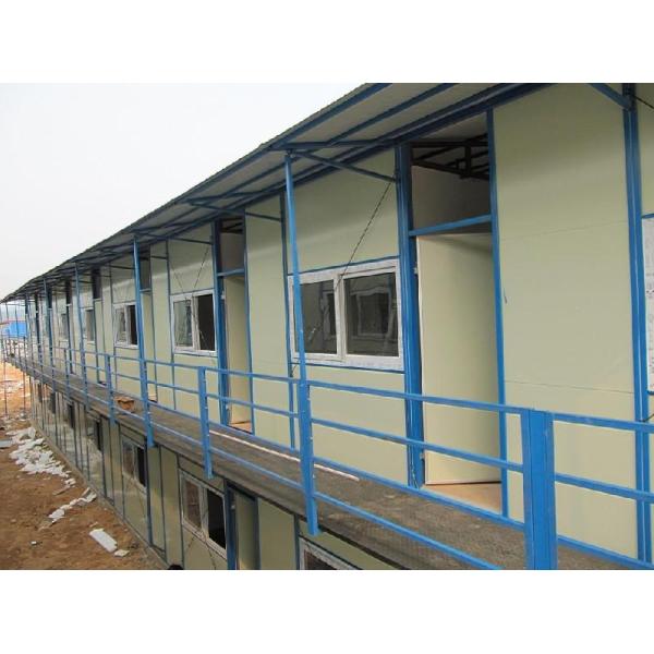 Easy Construction Sandwich Panel Steel Portable House For Worker Residing