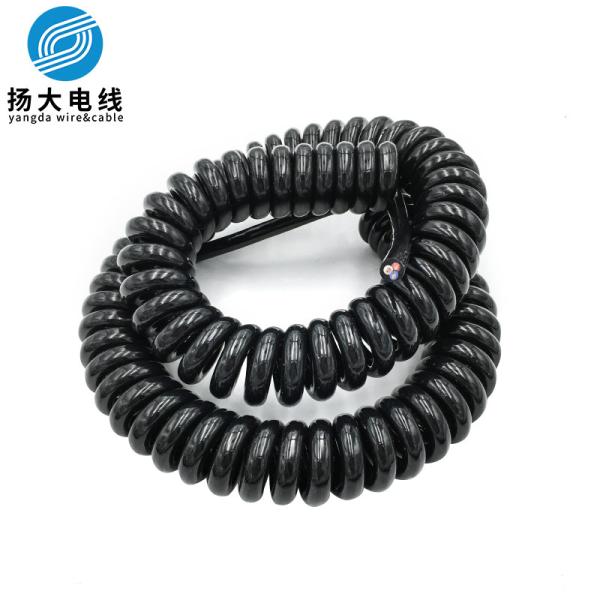 Low Voltage 600V/1000V Spiral Wire Coil Rated Temperature 80 Centigrade