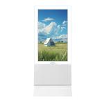 Customized Indoor LCD Digital Signage Double Sided 55 Inch Shop Window LCD