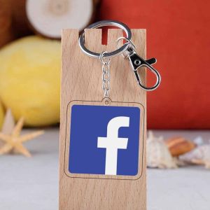 Factory Custom Souvenir Acrylic Key Chain Creative Logo Software Application